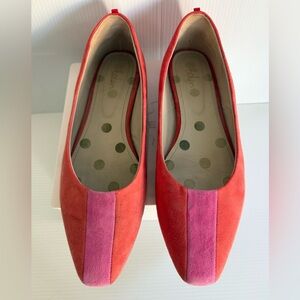 BODEN Colorful Suede Flats